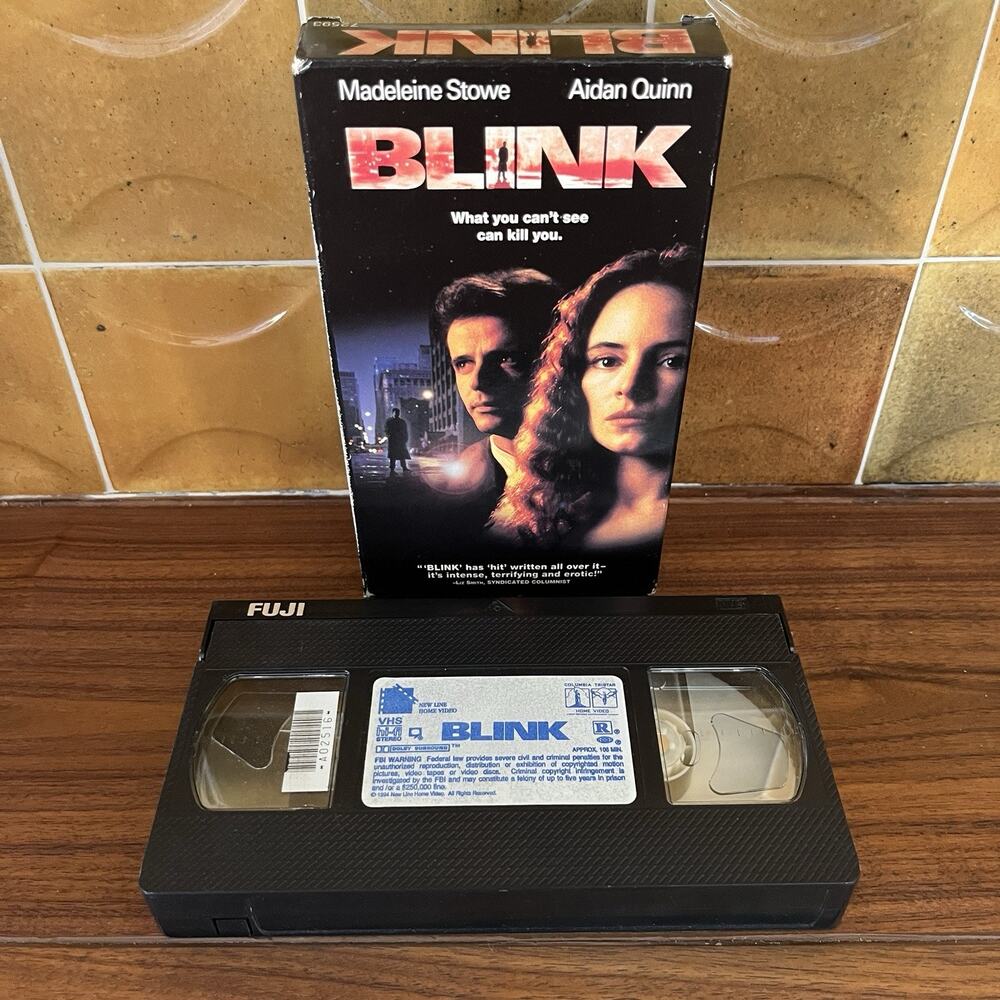 Blink VHS 1994 New Line Home Video